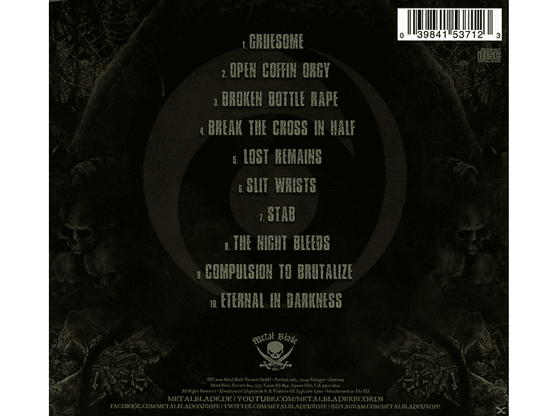 Thumbnail - Six Feet Under - Crypt Of The Devil (CD)