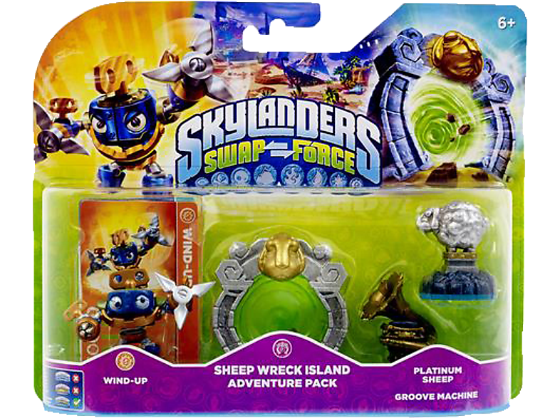 2 SKYLANDERS Pack Skylanders: Force Adventure Swap Spielfigur -