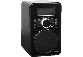 PEAQ Outlet PDR 210-B rádió, fekete