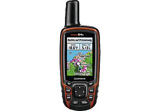 GARMIN GPSMAP® 64s - GPS-Handgerät (, Schwarz / Orange)