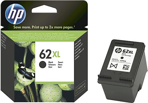 HP 62XL Tintenpatrone Schwarz (C2P05AE) Druckerpatronen HP $[für ]$ |  MediaMarkt