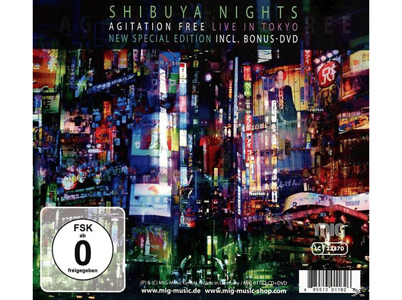 Thumbnail - Agitation Free - Shibuya Nights (CD + DVD Video)