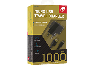 PETRIX PT M1002T Micro USB 1000 mAh Seyahat Şarjı + Data Kablosu Siyah