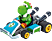 CARRERA RC RC Mario Kart, Yoshi, 2.4 GHz - Mario Kart Yoshi (Grün, Blau)