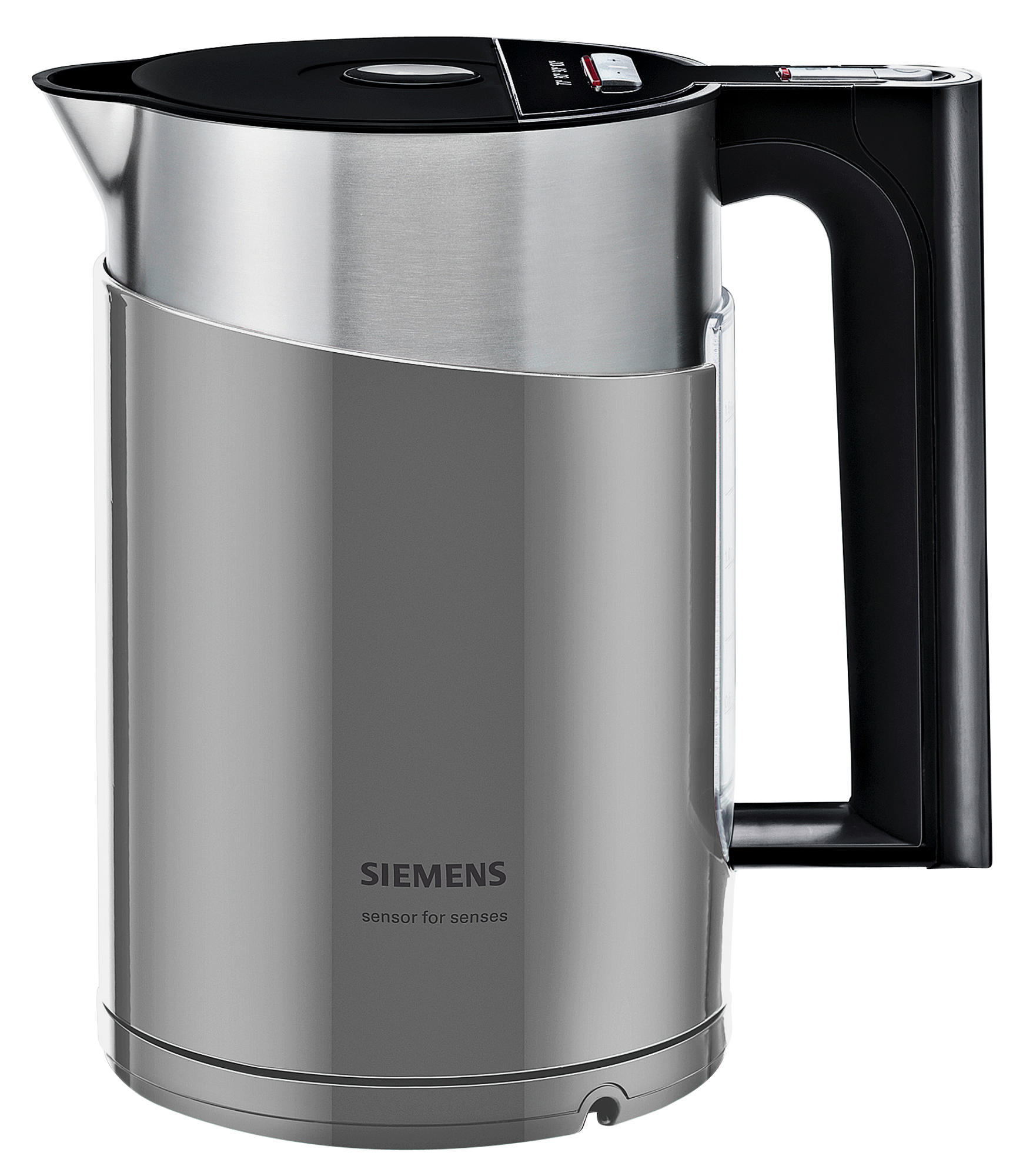 SIEMENS TW 86105 P Sensor for Senses Urban Grey Wasserkocher (Grau, Edelstahl, 1.5 Liter, 2400 Watt)