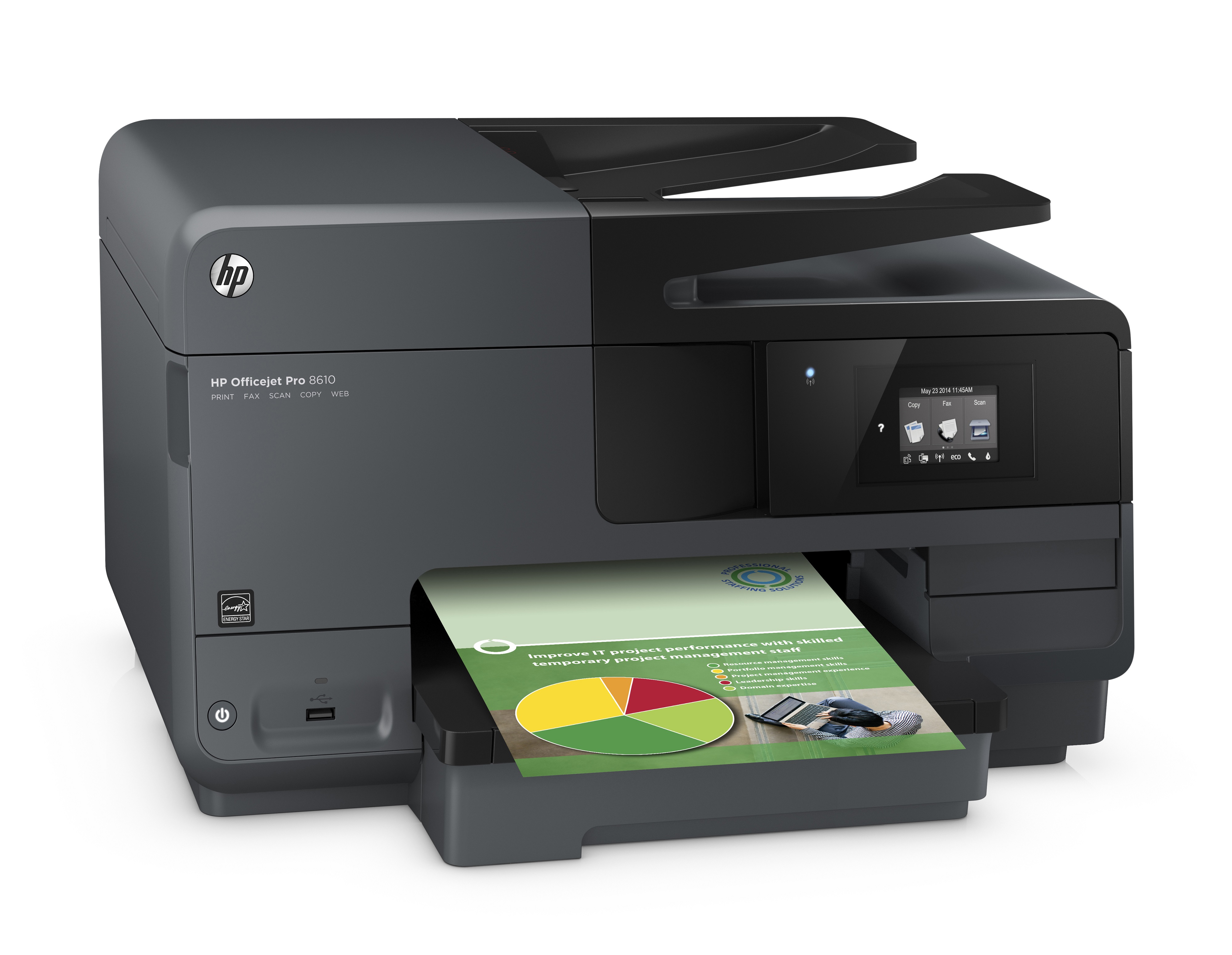 HP Officejet Pro 8616 e-All-in-One Printer+ HP 950 Schwarz Original Tintenpatrone 4-in-1 Tinten-Multifunktionsdrucker