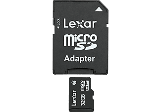 LEXAR 32GB Class 10 microSDHC + SD Adaptör Hafıza Kartı