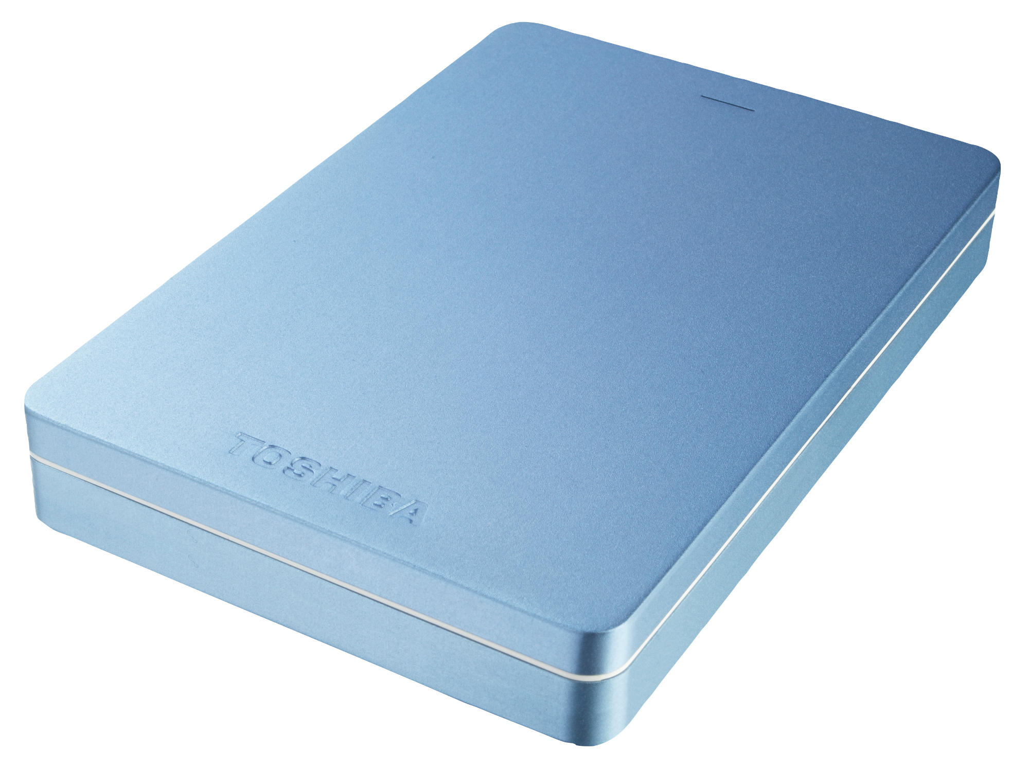 Toshiba Disco Duro 2Tb - ToshibaCanvio Alu Azul Metalizado De 2.5 Pulgadas