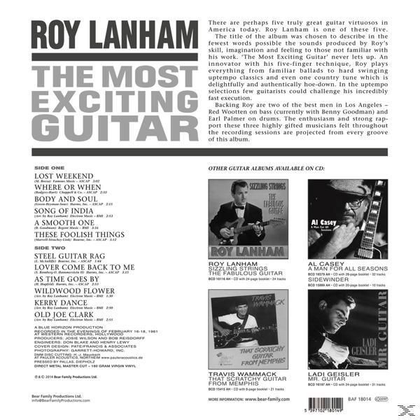 - Most Vinyl) Lanham The Guitar (Vinyl) Exciting - Roy (180gram