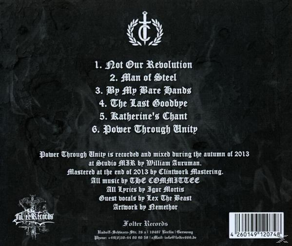 The Committee - Power Through Unity  - (CD)