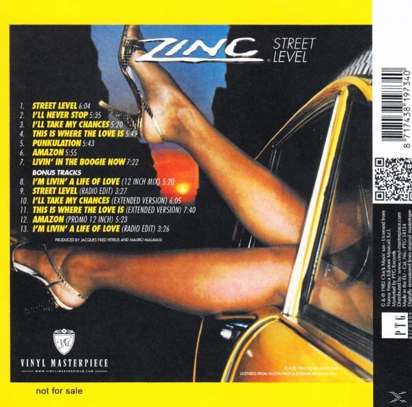Zinc - Street Level  - (CD)