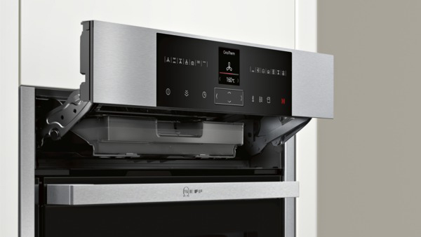 NEFF BVR 5522 N - B55VR22N0, Einbaubackofen (Einbaugerät, 71 l, 596 mm breit), Slide&Hide, Dampfgarfunktion