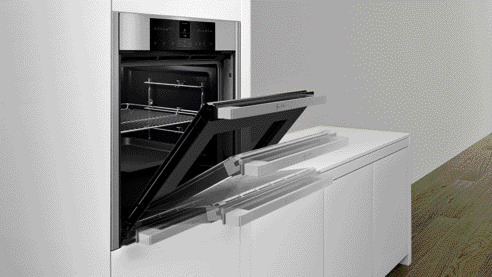 NEFF BVR 5522 N - B55VR22N0, Einbaubackofen (Einbaugerät, 71 l, 596 mm breit), Slide&Hide, Dampfgarfunktion