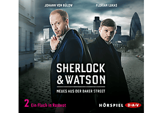Sherlock & Watson – Neues aus der Baker Street: Ein Fluch in Rosarot  - (CD)
