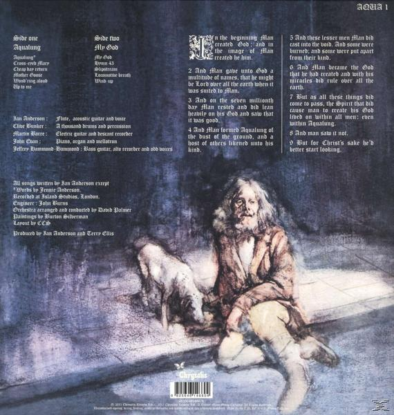 Albumcover. Ein Mann im Mantel sitzt mit einem Hund. Text enthält Songtitel und Credits.