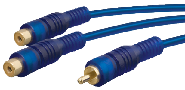 MNC 20197 1xRCA dugó-2xRCA aljzat, 0.3m