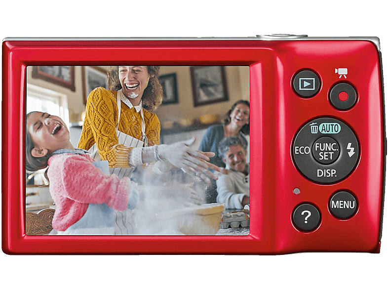 CANON IXUS 160 20 MP Dijital Kompakt Fotoğraf Makinesi Kırmızı