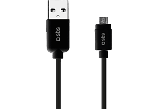 SBS MOBILE Micro-USB Datakabel 1 meter - Svart