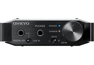ONKYO DAC-HA300 DA-Wandler/Kopfhörerverstärker/SD-Player, Schwarz