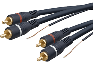 MNC 20155 2RCA-2RCA kábel, 6mm, 5m