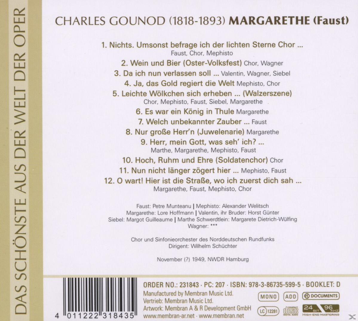 Chor & Symphony Orchester des Norddeutschen Rundfunks - Margarethe (Faust)  - (CD)