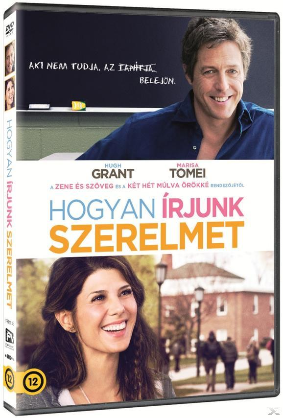 DVD borító. Hugh Grant és Marisa Tomei látható a borítón. A cím rózsaszín és narancssárga színnel van írva.