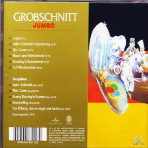 Ein Albumcover mit einer farbenfrohen Illustration und einer Titelliste.
