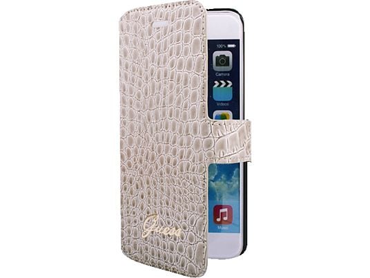 GUESS Croco Etui à Rabat, 4.7" - Sacoche pour smartphone (Convient pour le modèle: Apple iPhone 6)