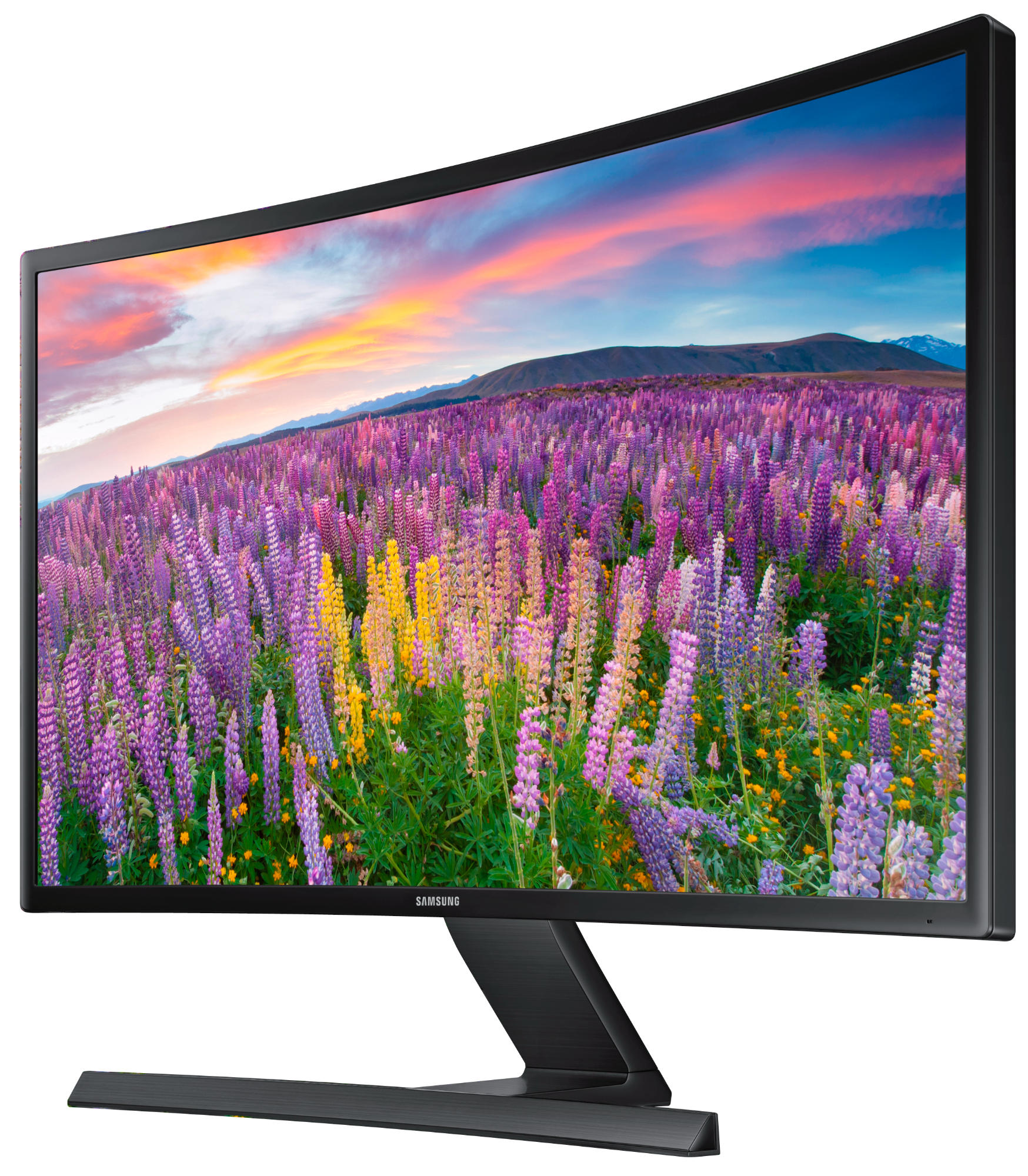 Monitor - Samsung S27E510C, Curvo, Full HD, Negro