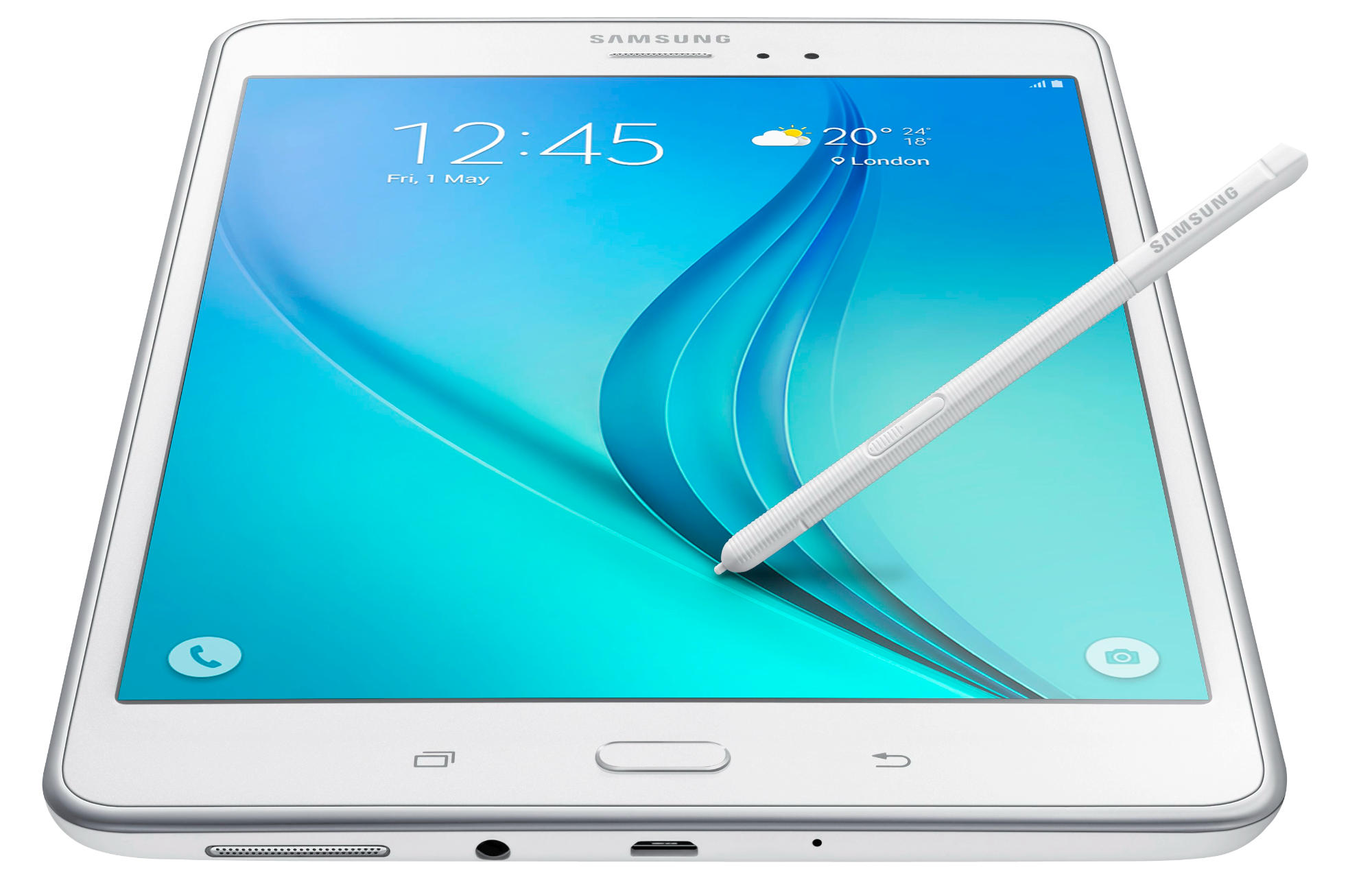 Tablet - Samsung Galaxy Tab A T550 Blanca 16GB, 2 cámaras y Micro USB