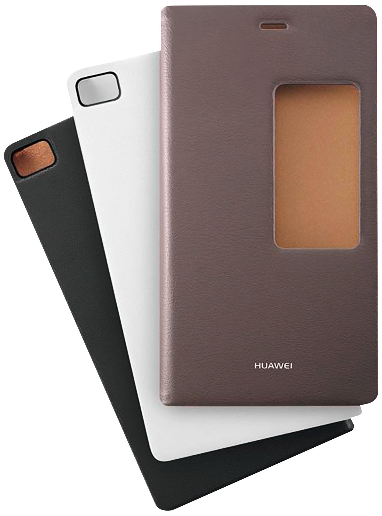 HUAWEI 51990828 Flip Cover P8, Bookcover, Huawei, P8, Schwarz