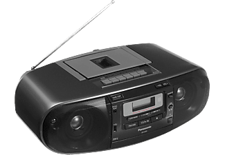 PANASONIC RX-D 55 AEG-K CD-s rádiómagnó, fekete