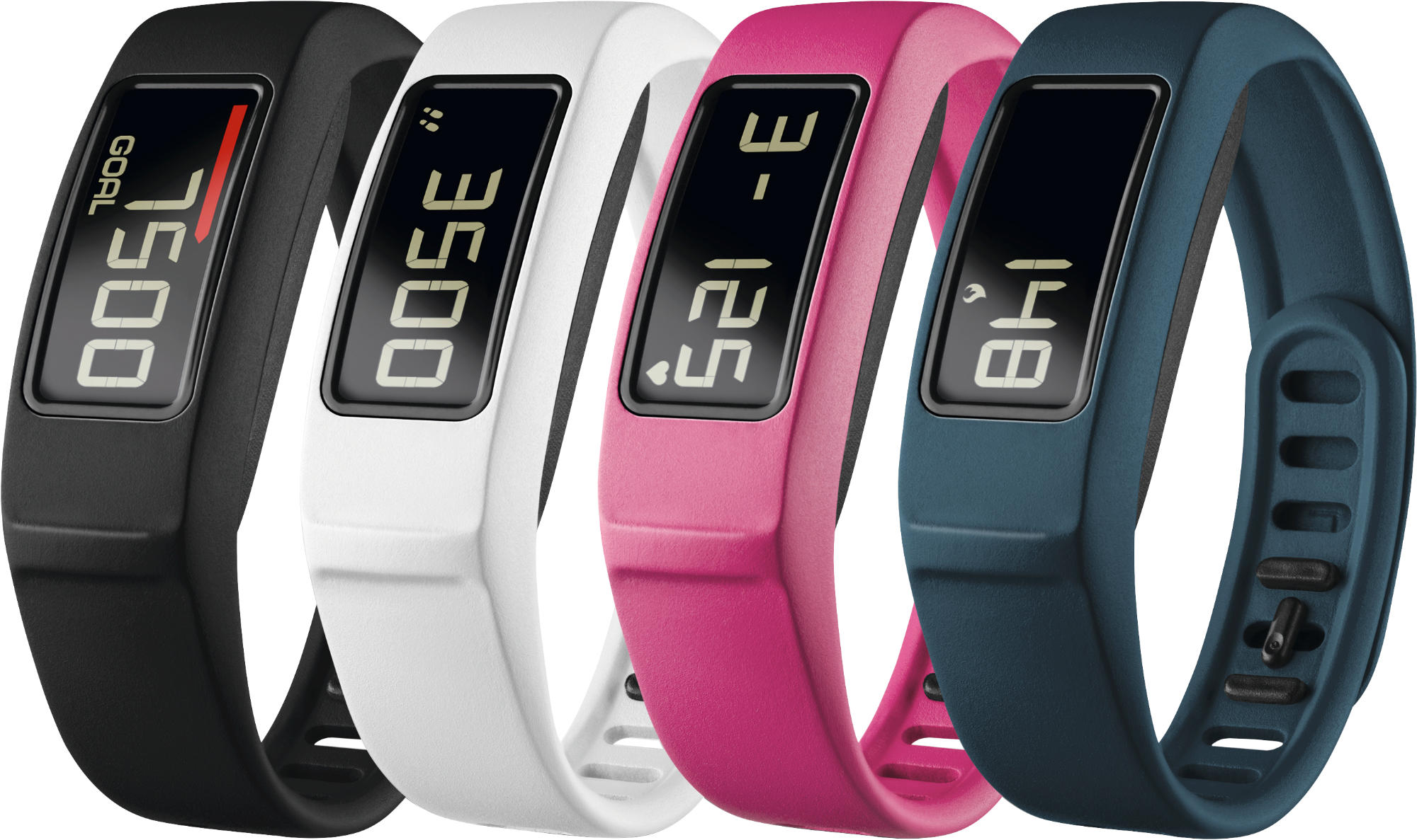 Monitor aktywności fizycznej i snu GARMIN Vivofit 2 Czarny