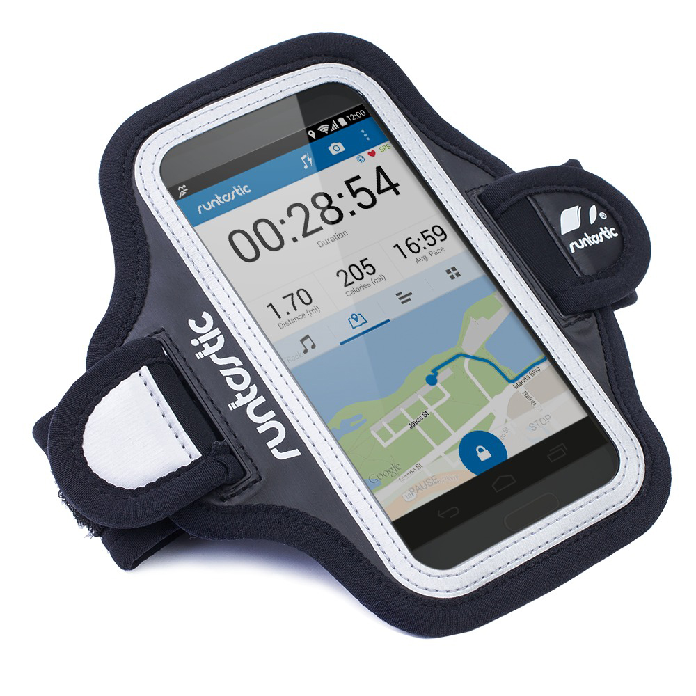 RUNTASTIC RUNARM3 Sports Armband 3.0, Armtasche, Universal, Universal, Schwarz