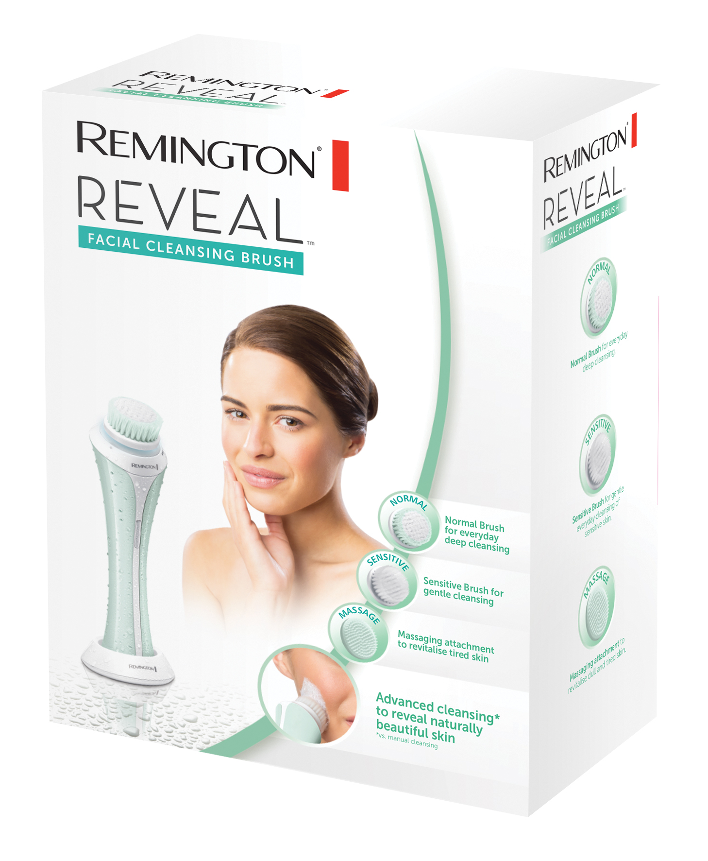 REMINGTON FC1000 Reveal facial cleansing brush