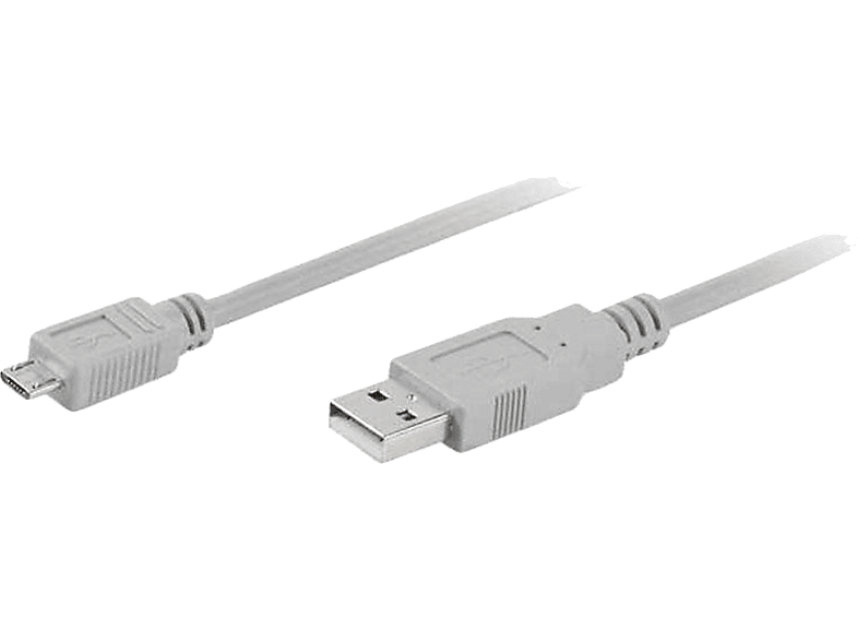 VIVANCO 45908 PB UM 0.75m USB A USB Mini B Bağlantı Kablosu_0