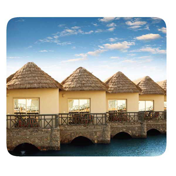 VIVANCO 33871 IT MP BP 20 x 23 Doğa Desenli Mousepad Siyah