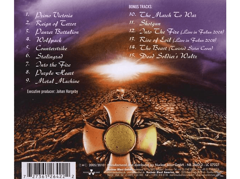 Thumbnail - Sabaton - Primo Victoria (CD)