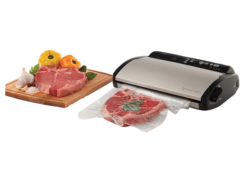Foodsaver FFS006X Folielasapparaat, Vacuümverpakker, Vacuümapparaat, Grijs