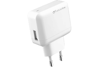 CELLULARLINE cellularline ACHUSBMOBILE2AW - Blanc - caricabatterie (Bianco)