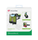 CELLULAR LINE KFZ Halterung Universal 3 in 1 für Tablets bis 12 Zoll