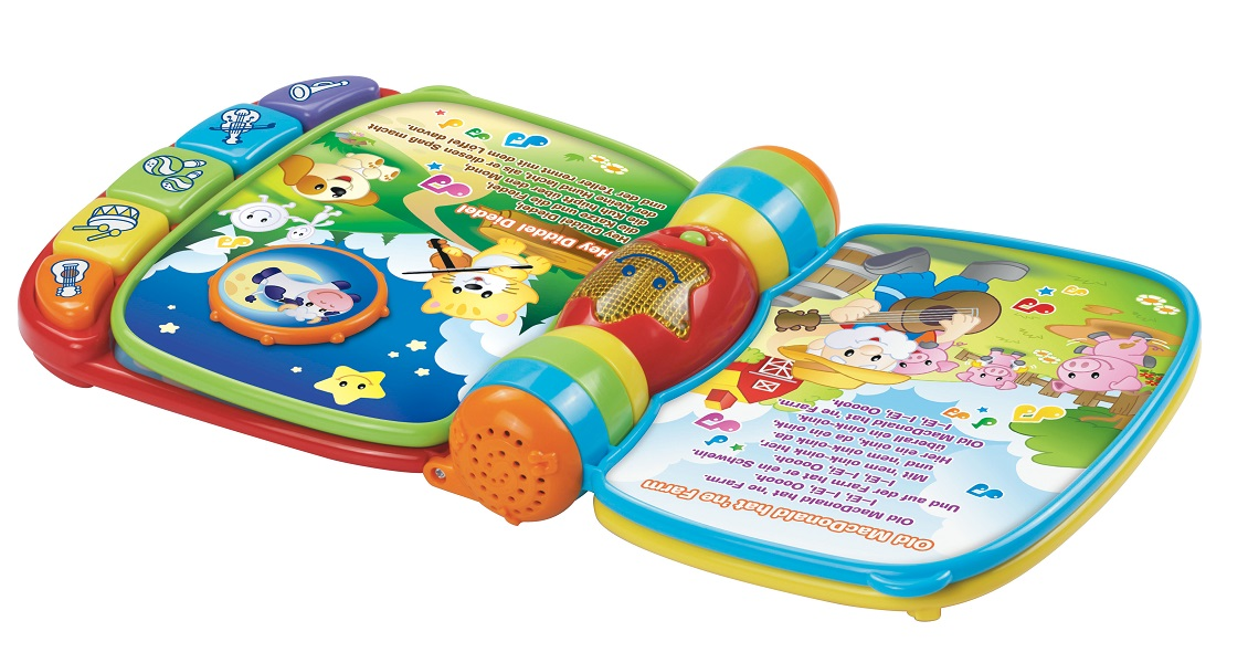 VTECH Mein erstes Liederbuch Lernbuch, Mehrfarbig
