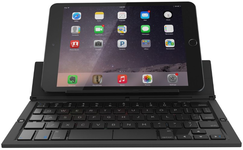 ZAGG UNIPOC-BKG Pocket Stand Bluetooth-Tastatur Schwarz