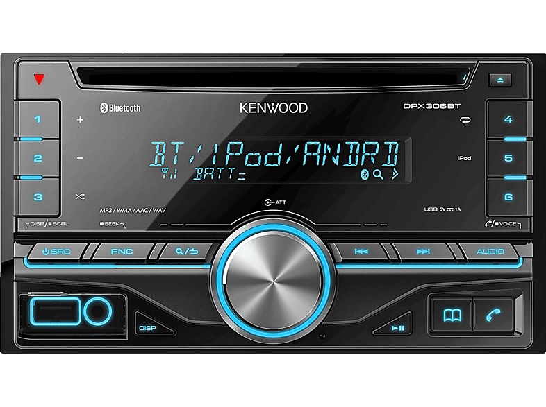 Autorradio | Kenwood DPX306BT CD