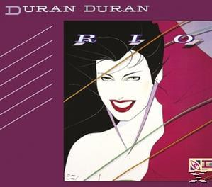 Albumcover: Duran Durans Rio Albumcover mit dem Gesicht einer Frau.