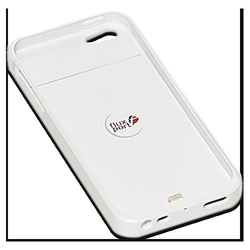 FLUXPORT Fluxy 5A - Wireless Charging Case Wireless Charging Case Apple, Weiß