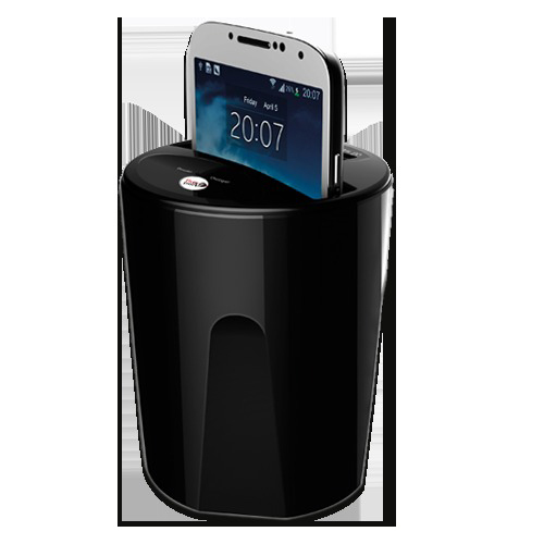 FLUXPORT Car Cup - Wireless Charger Wireless Charger, Schwarz