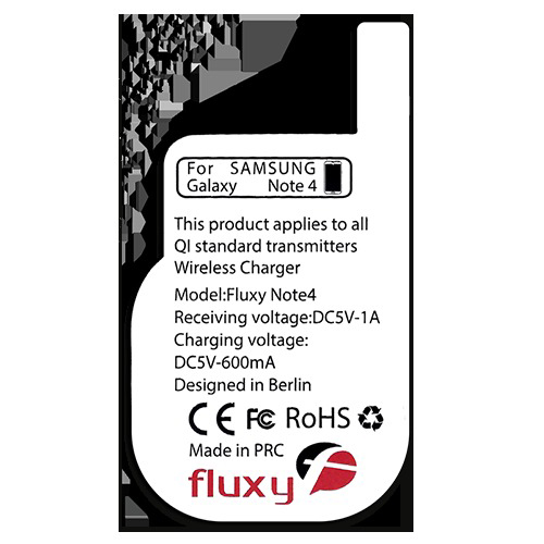 FLUXPORT Fluxy Note 4 Charging - Receiver Receiver Wireless Charging Wireless Samsung