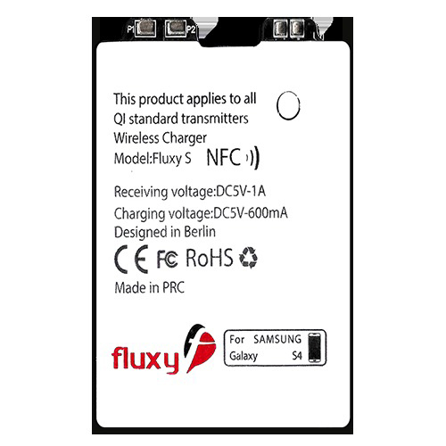 Fluxy Receiver Charging Samsung FLUXPORT S4 Wireless - Receiver Charging Wireless
