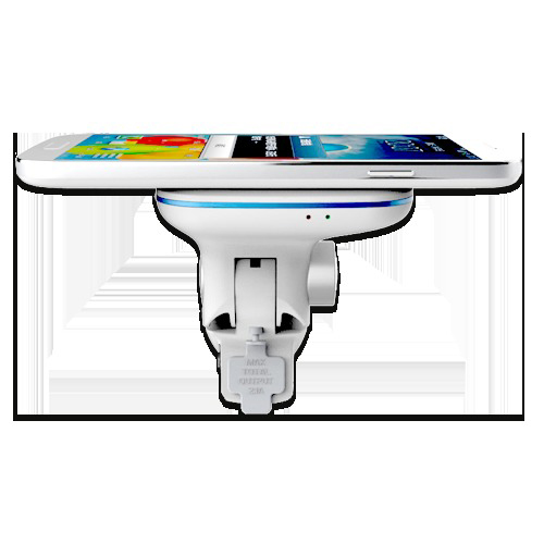 FLUXPORT Car Mount - Wireless Charger Wireless Charger, Weiß